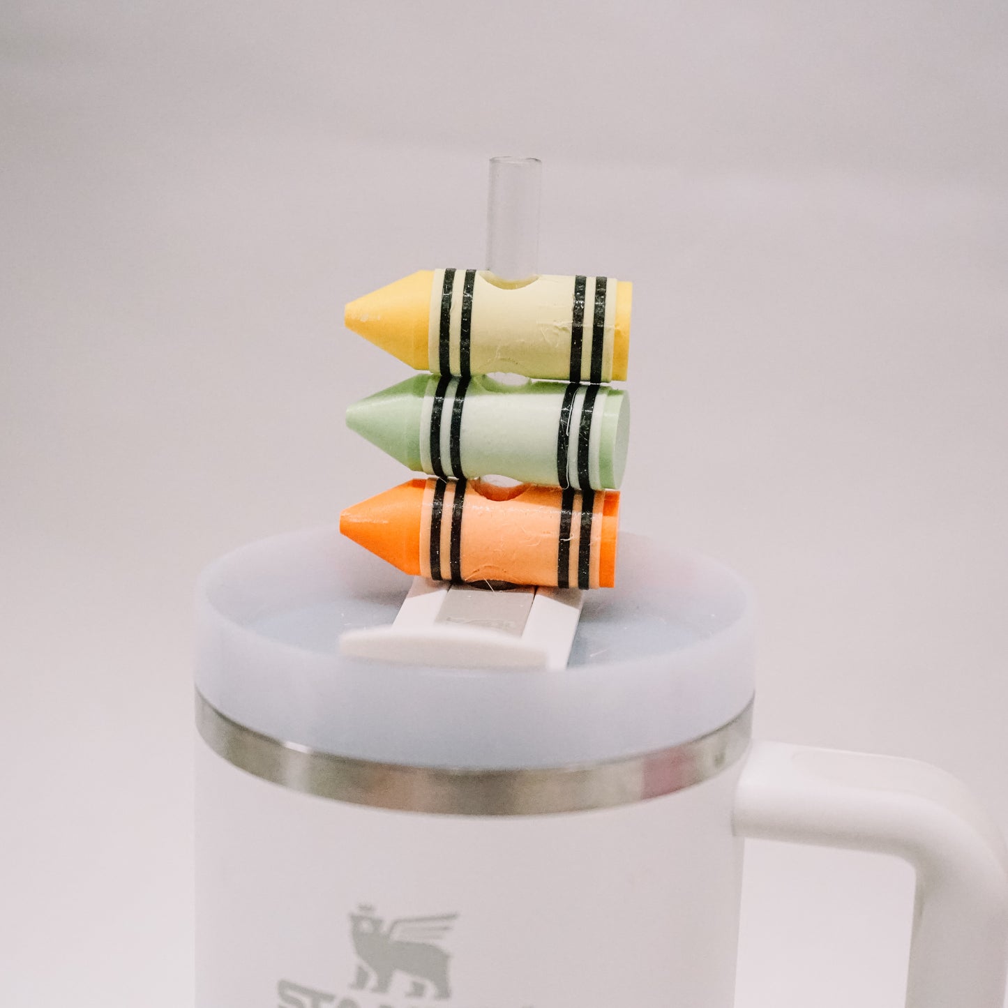 Crayon Straw Charm