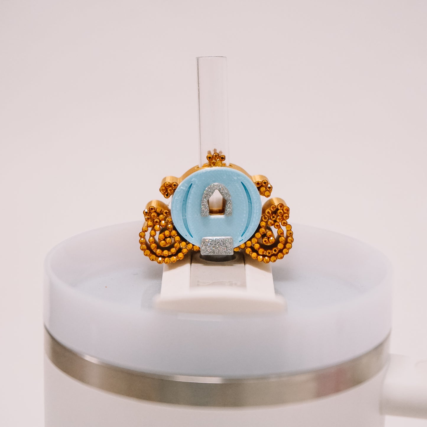 Carriage Straw Charm
