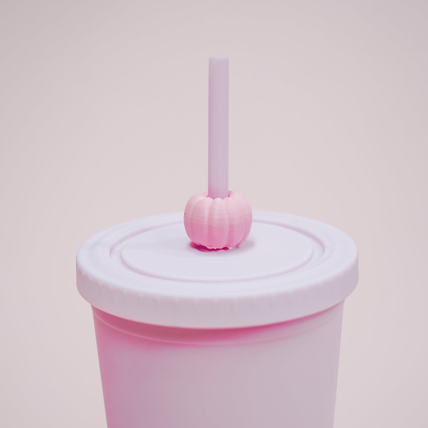 Mini Pumpkin Straw Charm