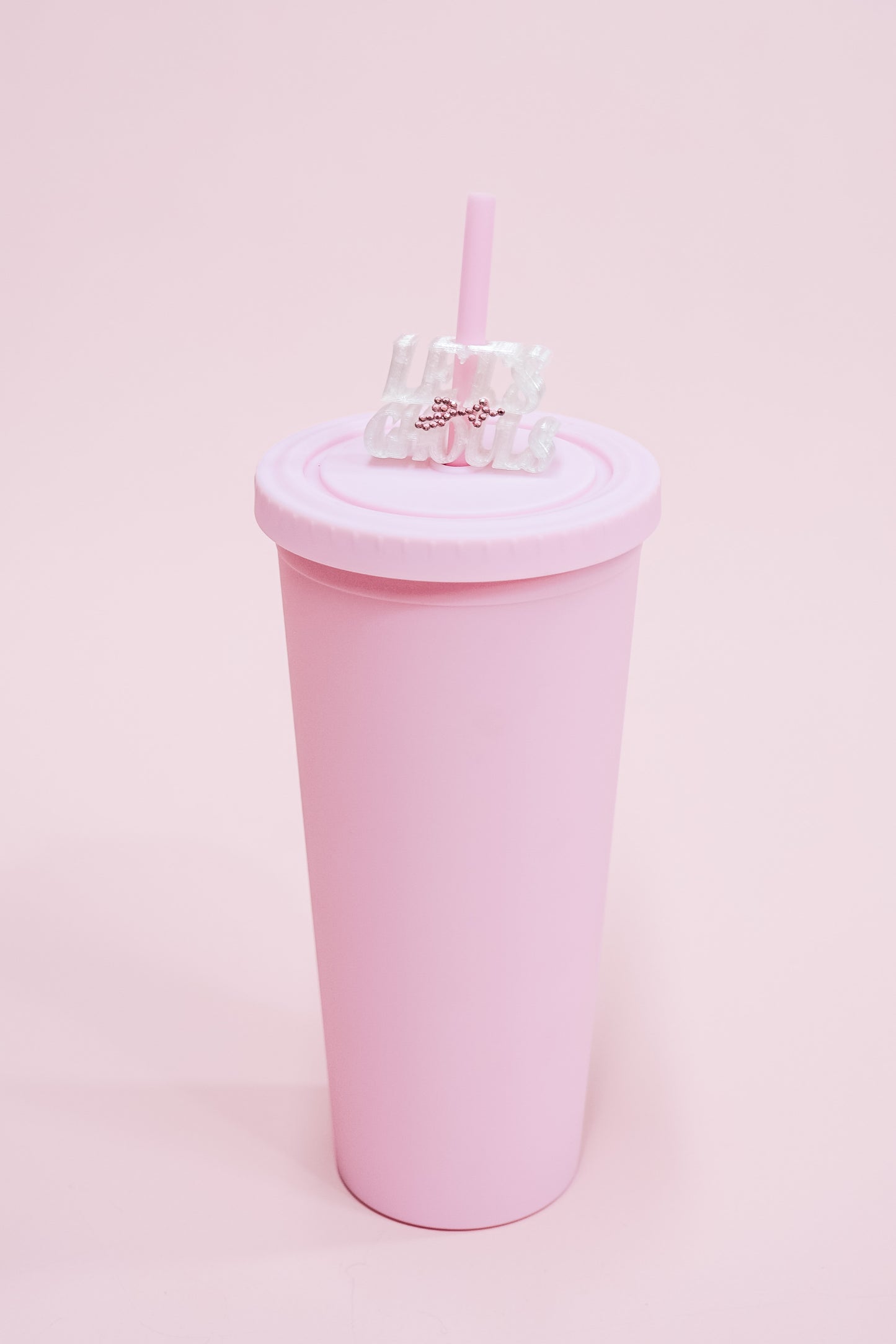 Let's Go Ghouls Straw Charm