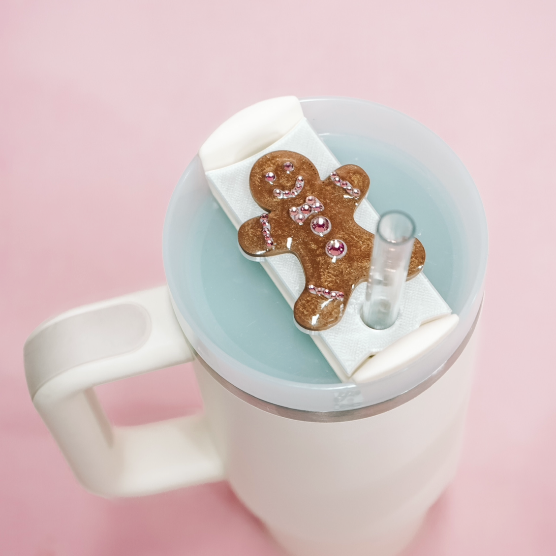 Gingerbread Man Lid Plate