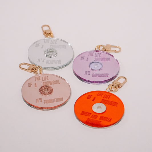 Showgirl CD Bag Charm