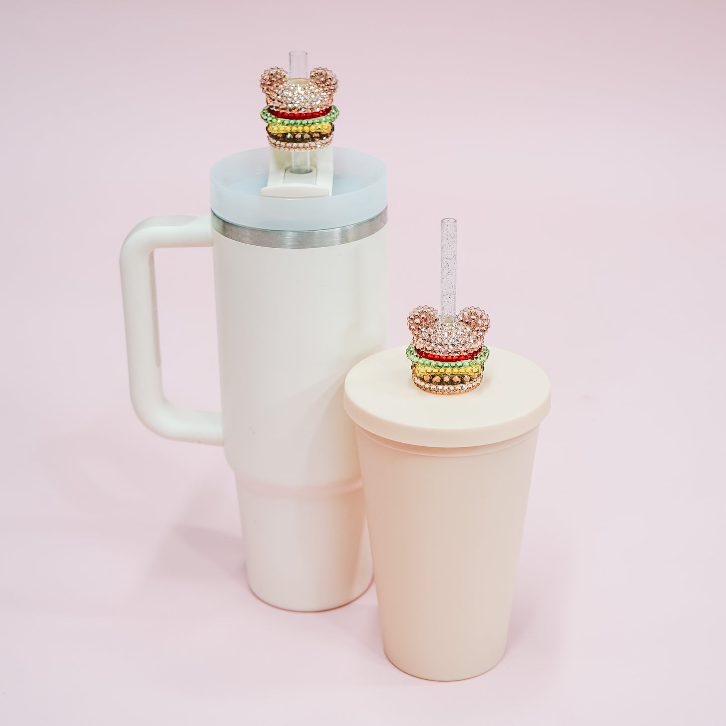 Ears Burger Straw Charm