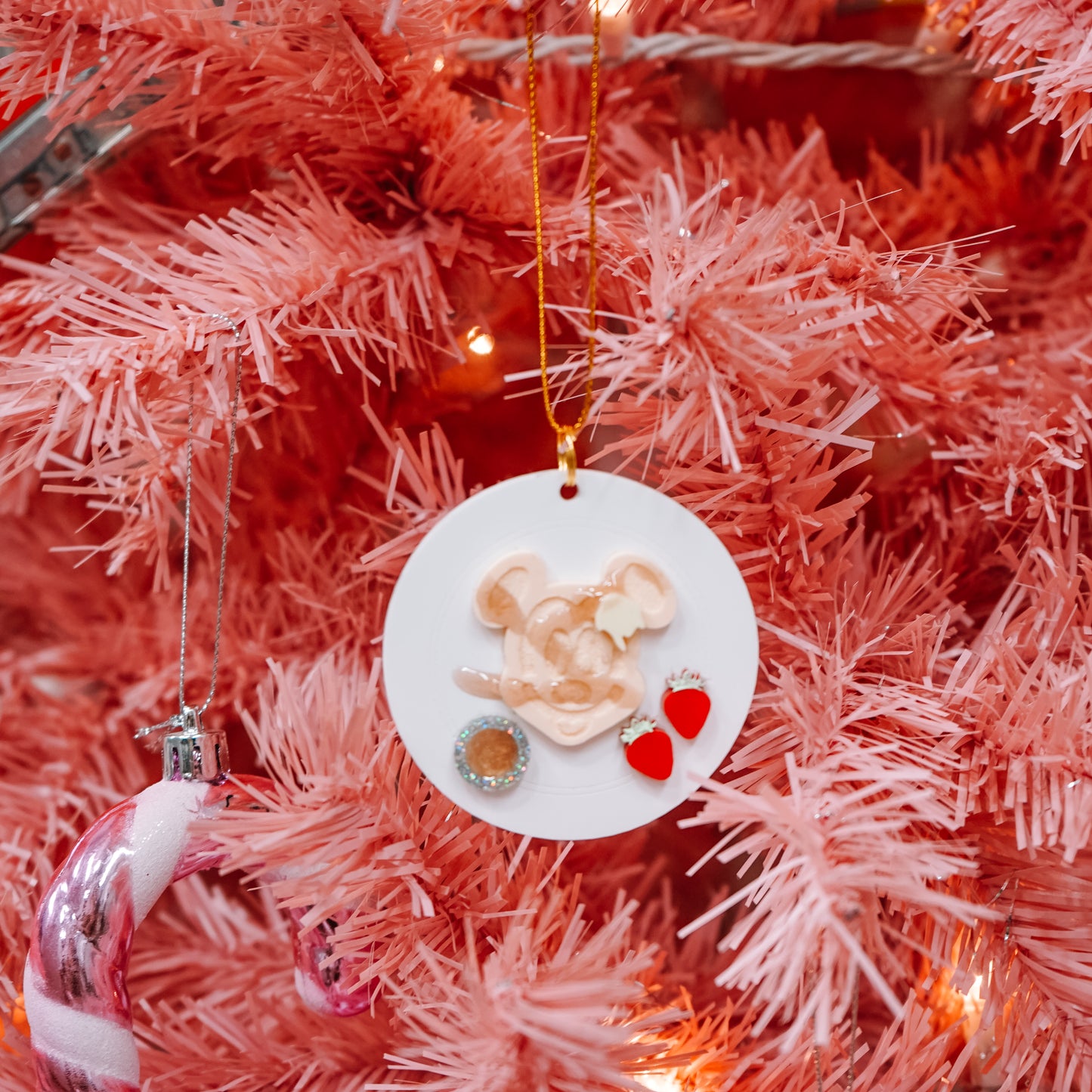 Mouse Waffle Ornament