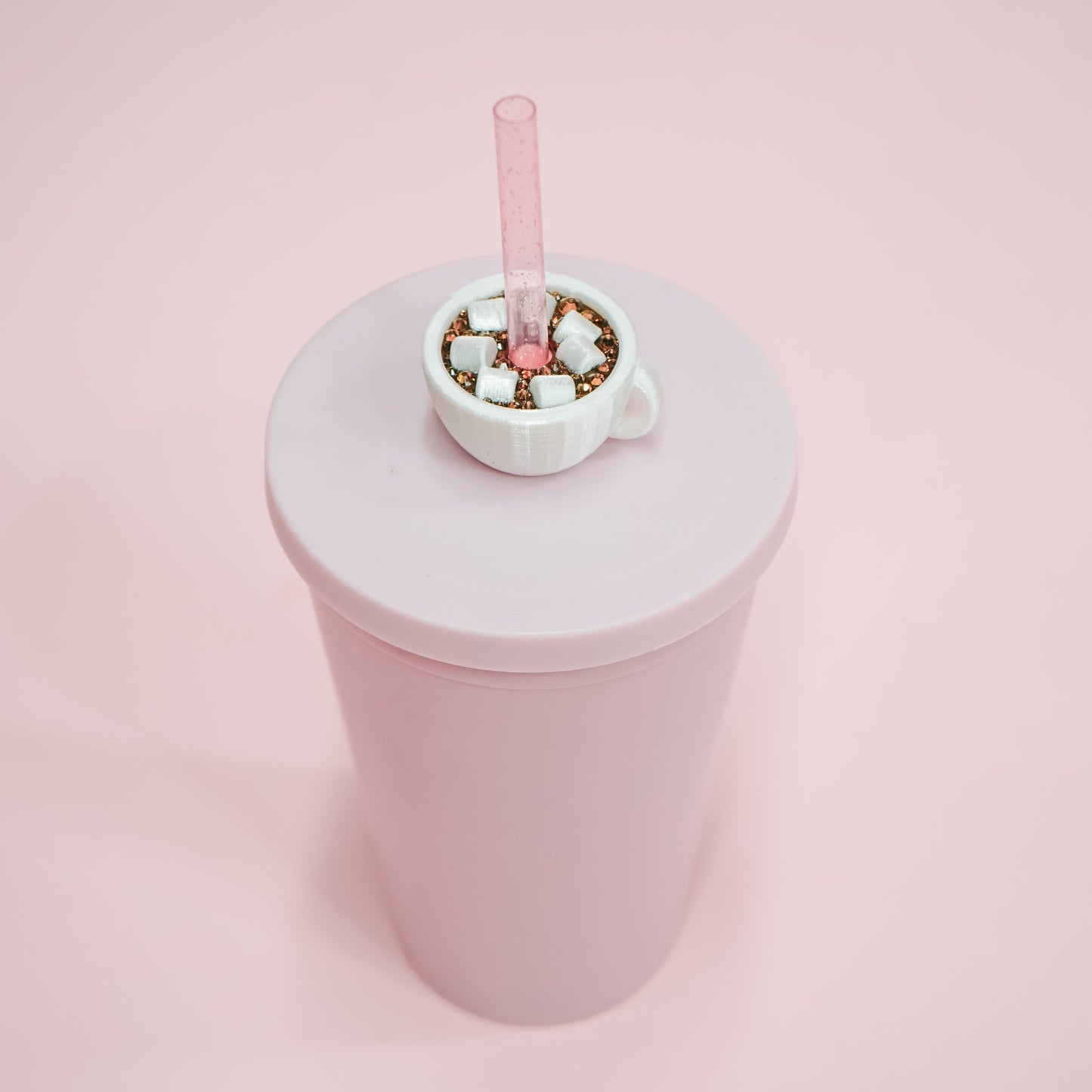 Hot Coco Straw Charm