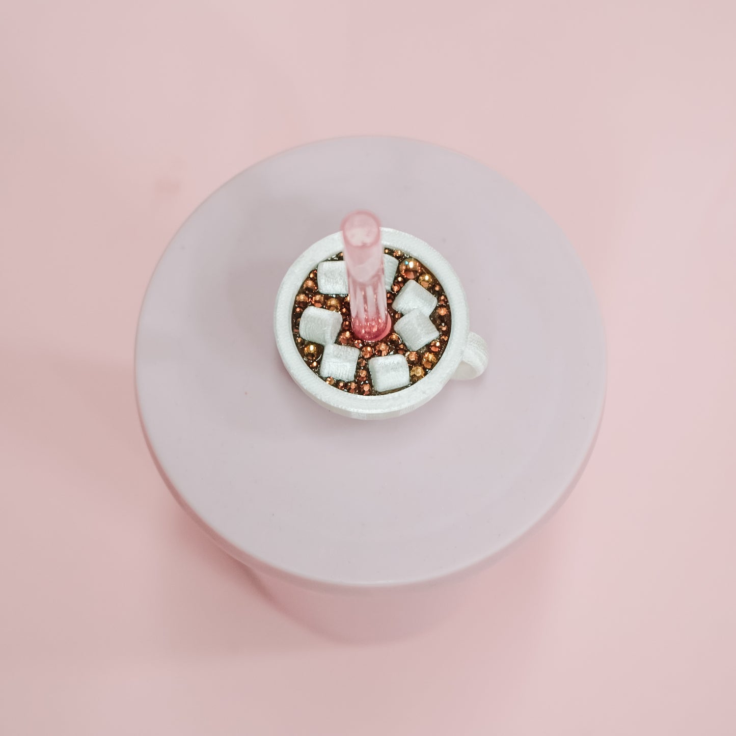 Hot Coco Straw Charm