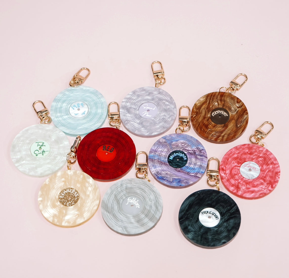Record Bag Charm