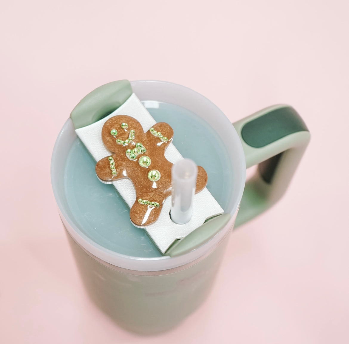Gingerbread Man Lid Plate