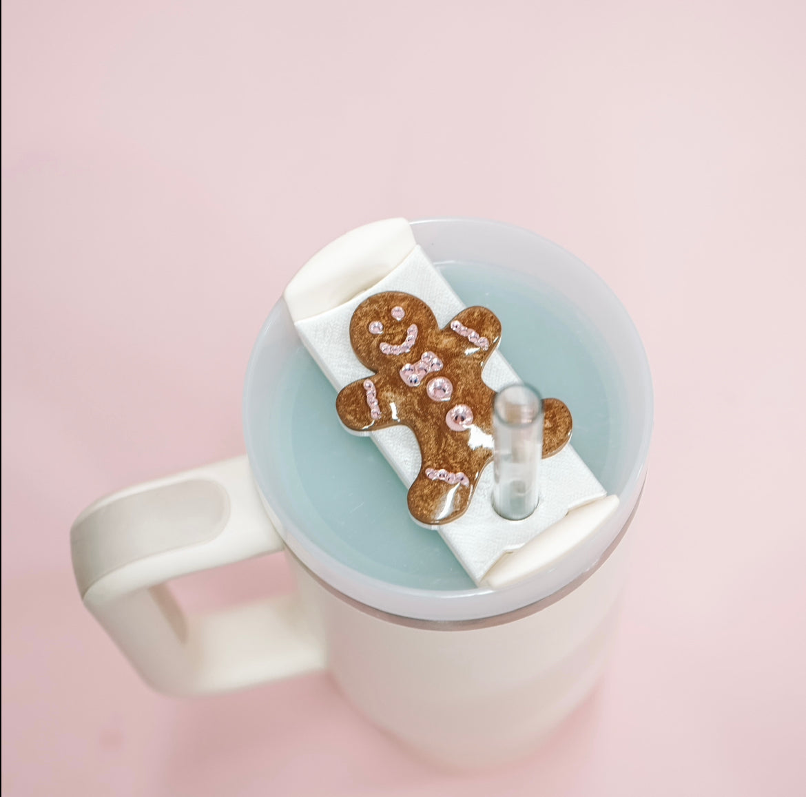 Gingerbread Man Lid Plate