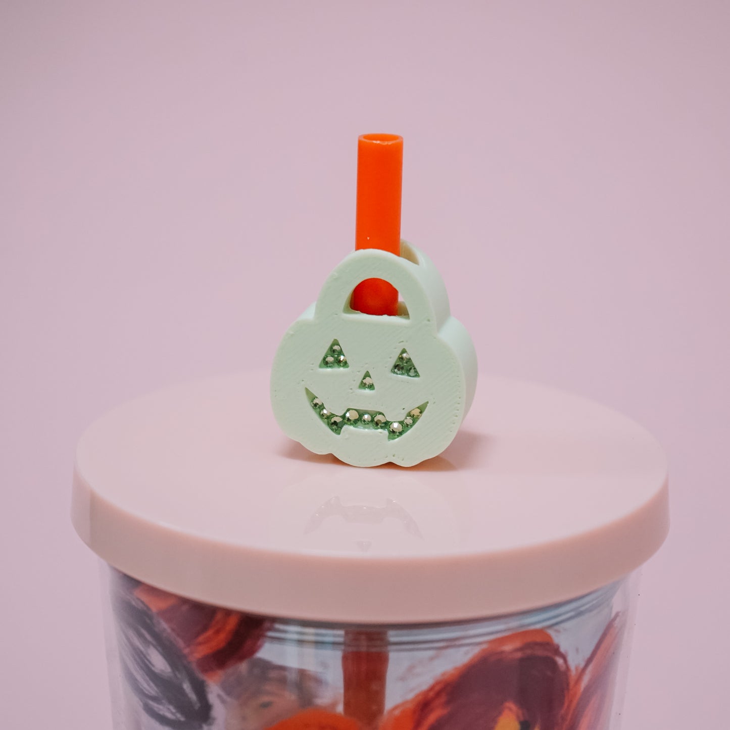 Candy Bucket Straw Charm