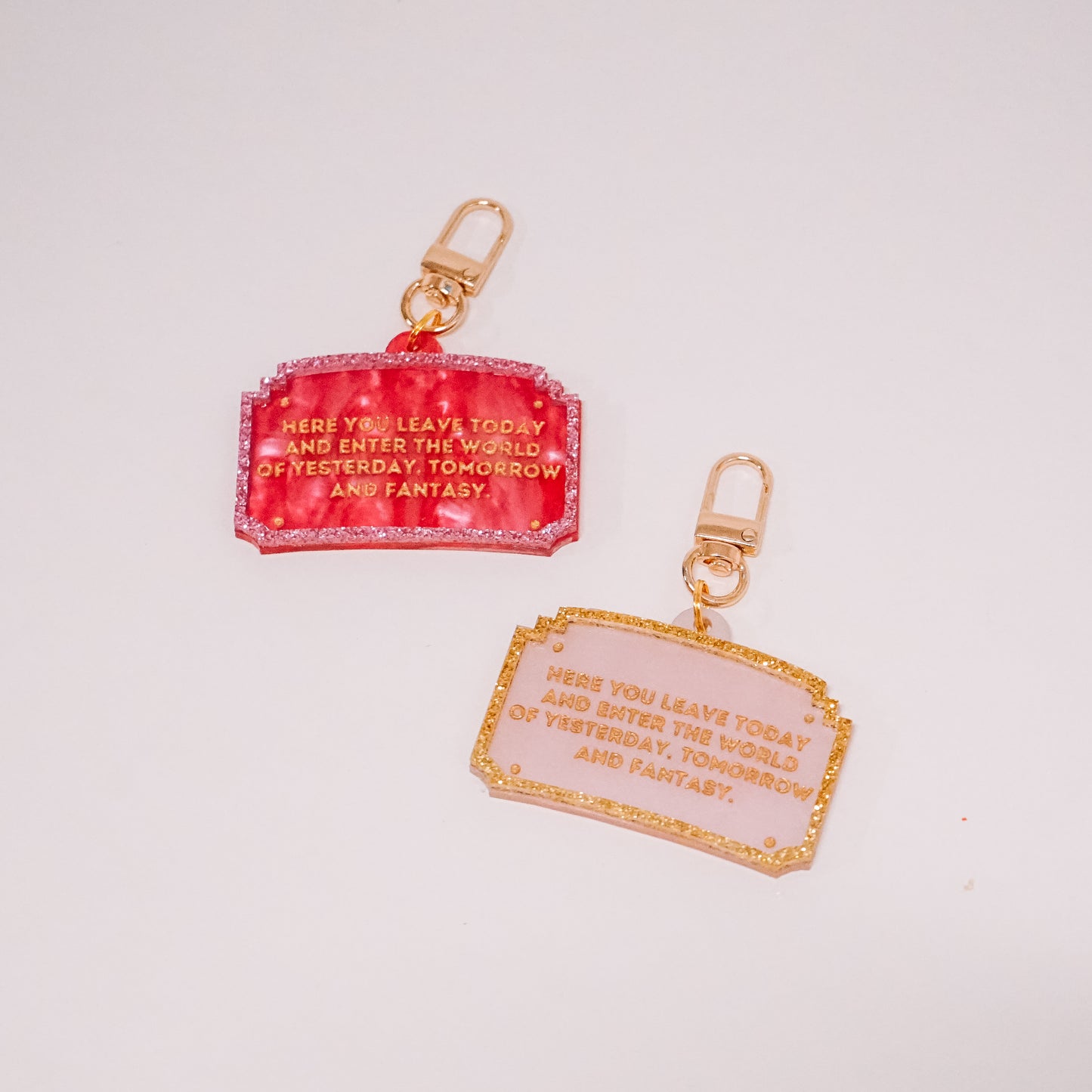 Enter Sign Bag Charm