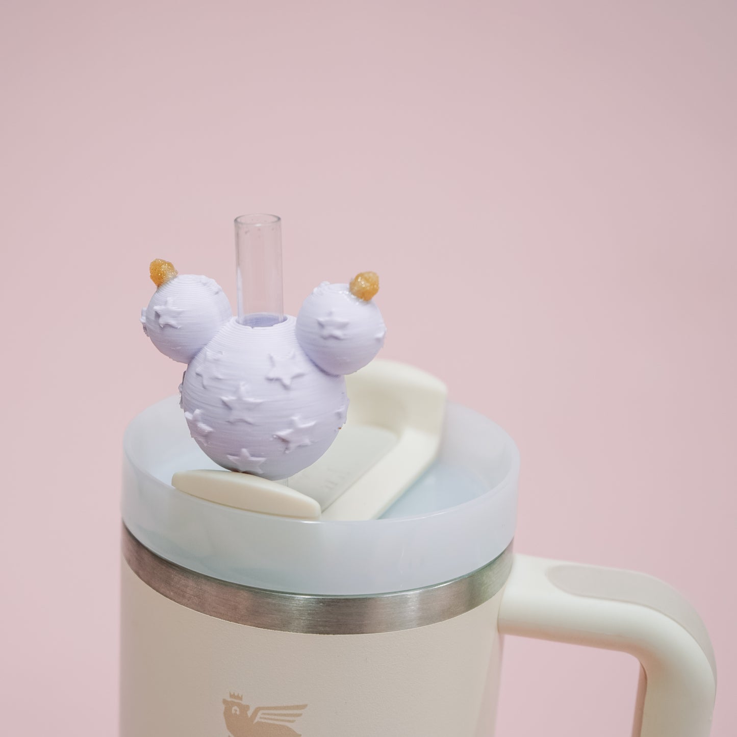 3D Ear Ornament Straw Charm