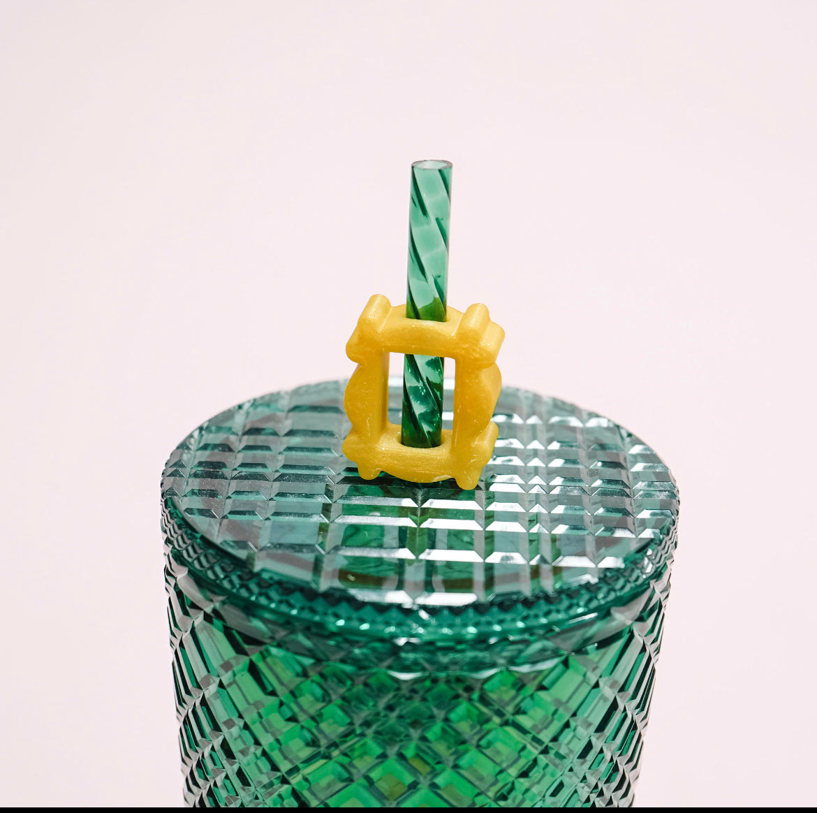 I’ll Be There For You Straw Charm