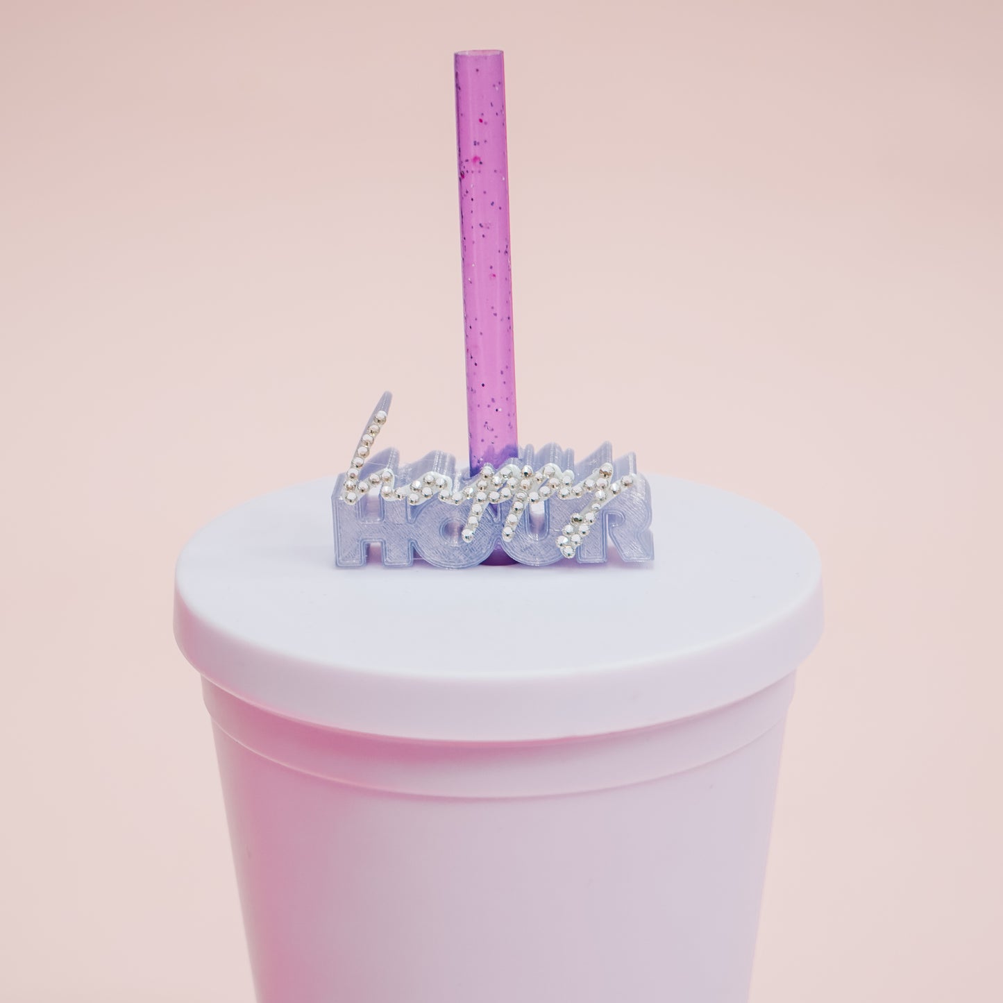 Happy Hour Straw Charm