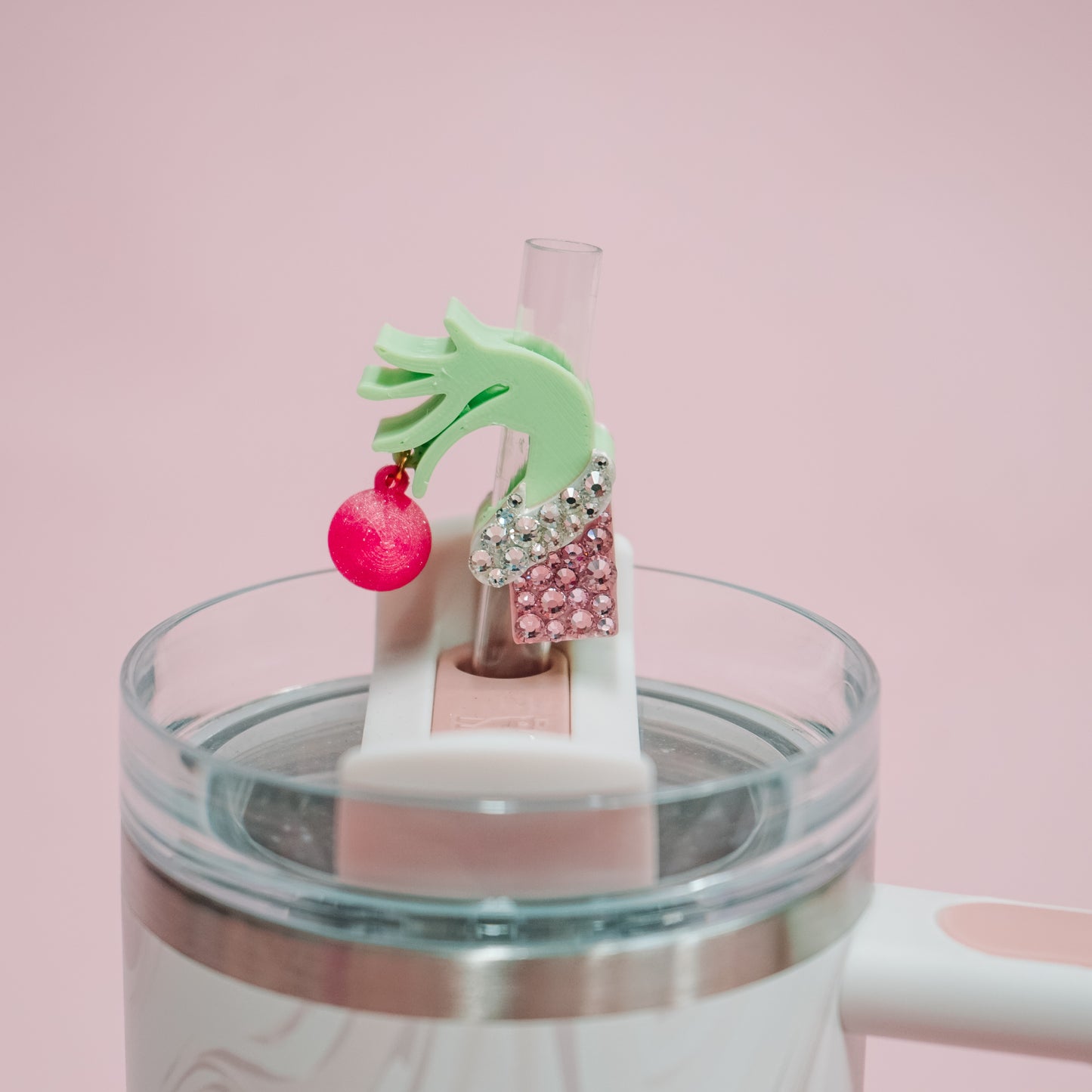 Christmas Thief Straw Charm