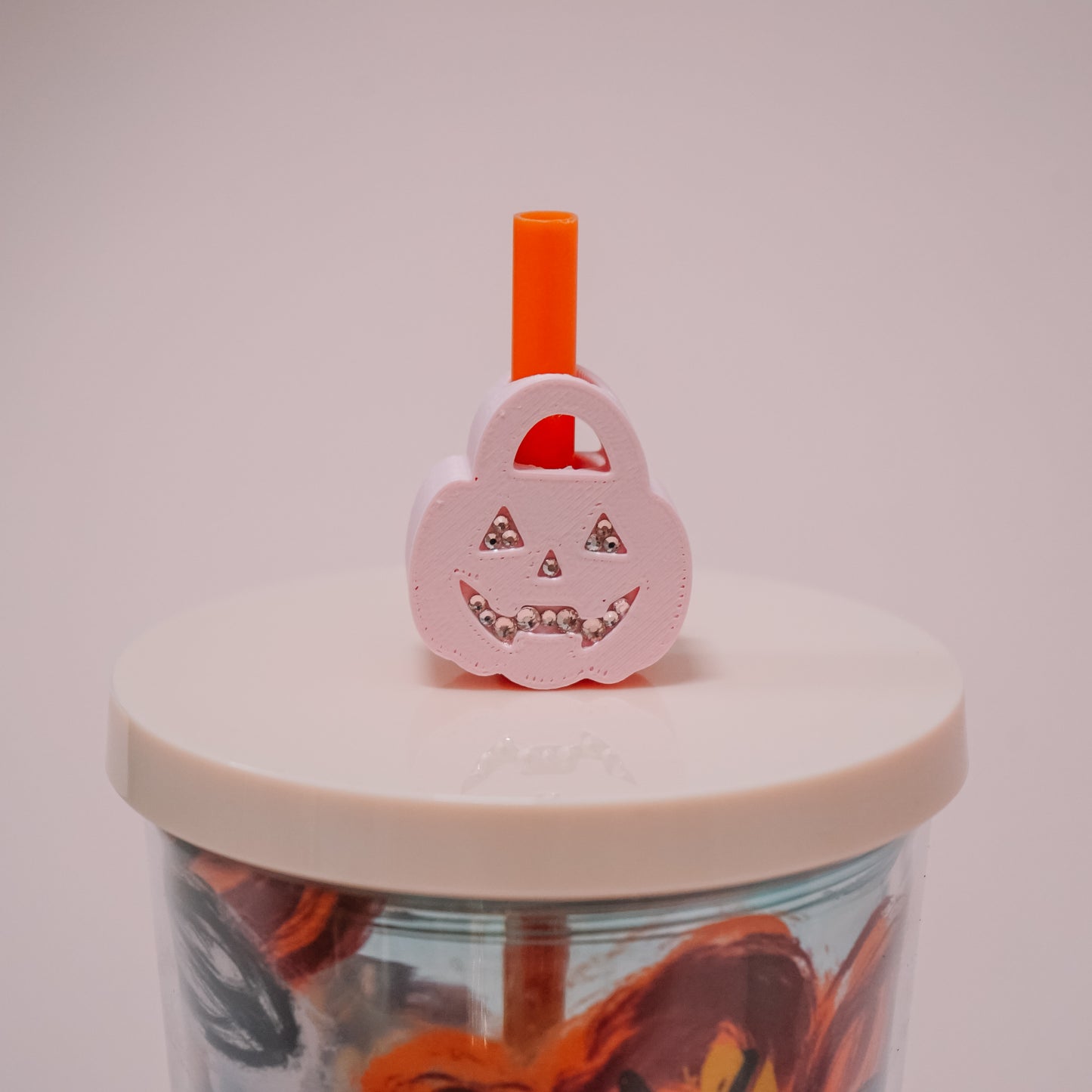 Candy Bucket Straw Charm