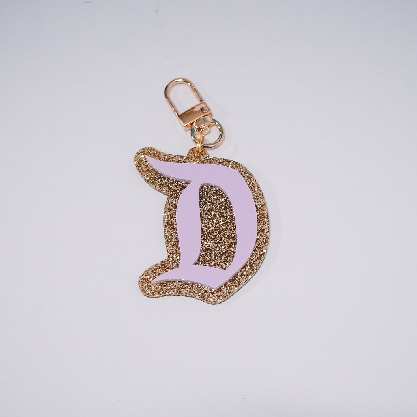 Retro D Bag Charm