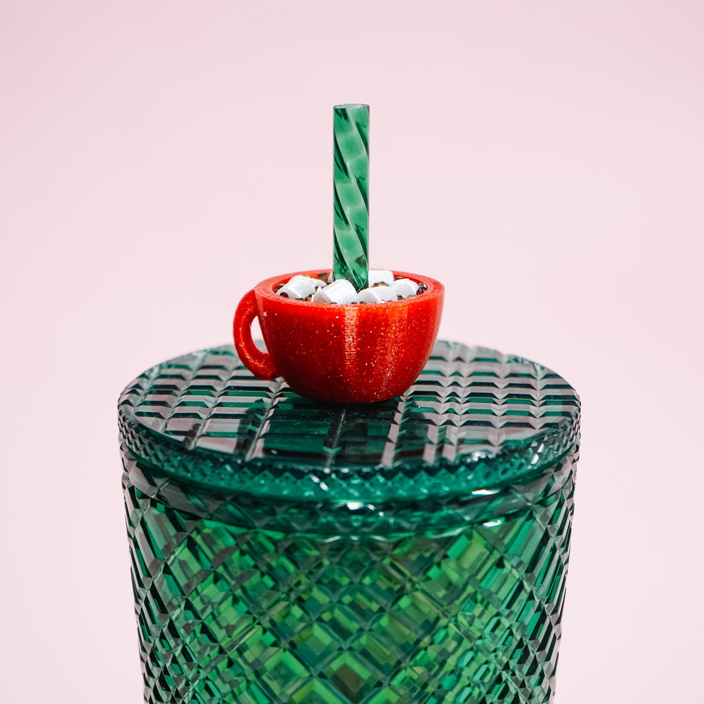 Hot Coco Straw Charm