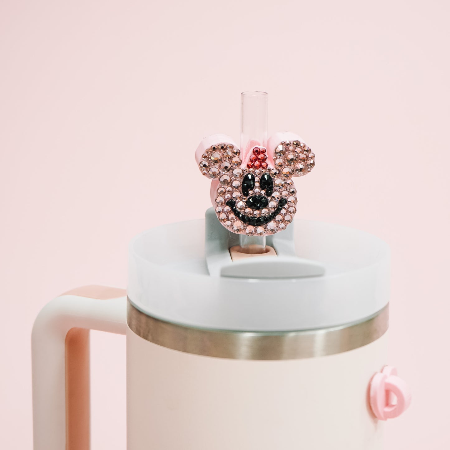 Mouse Pumpkin Straw Charm
