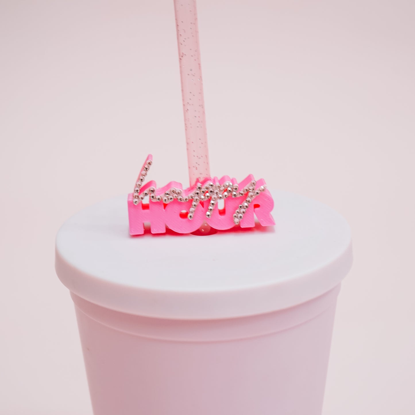 Happy Hour Straw Charm