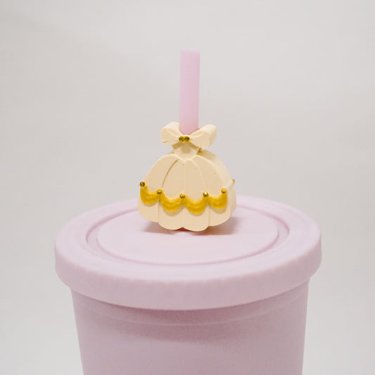 Beast Princess Dress Straw Charm