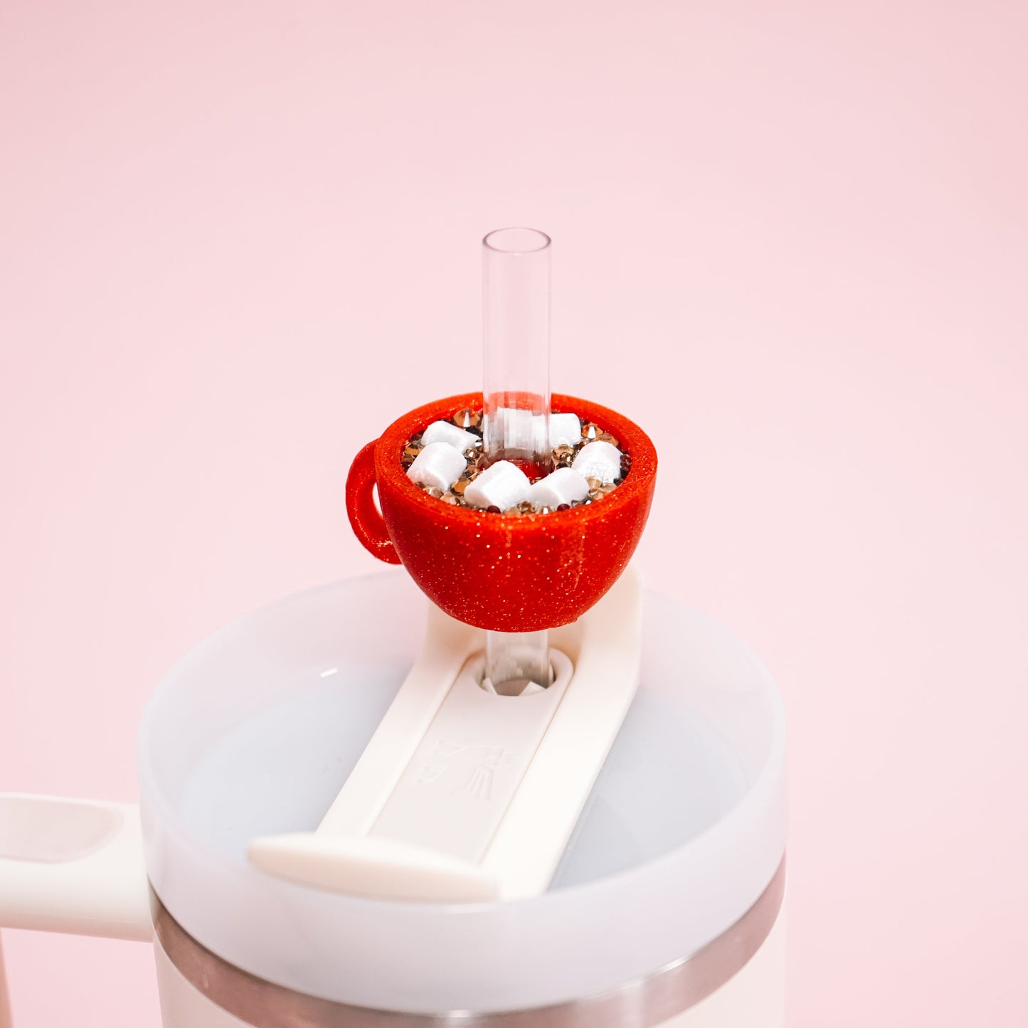 Hot Coco Straw Charm