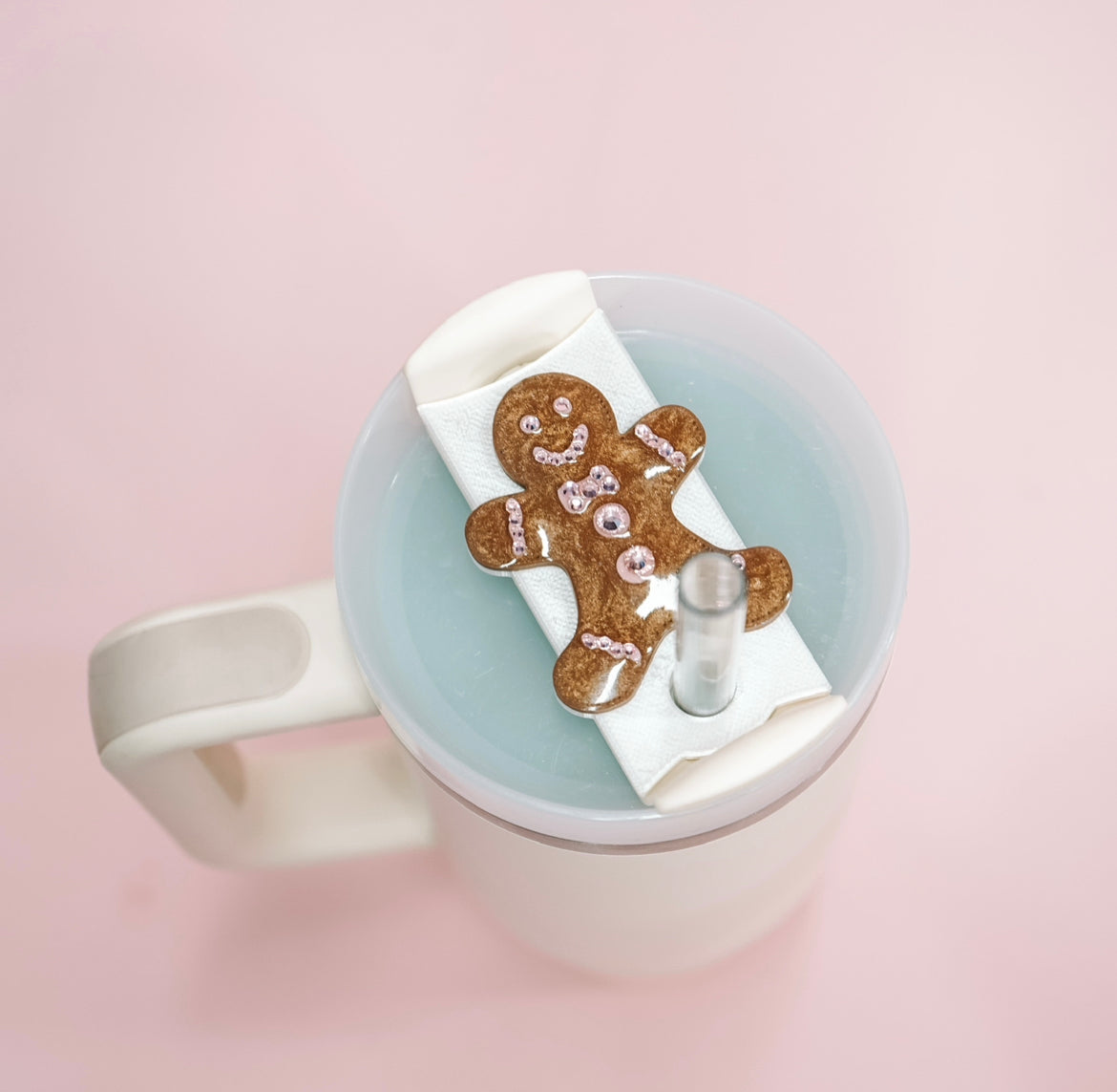 Gingerbread Man Lid Plate