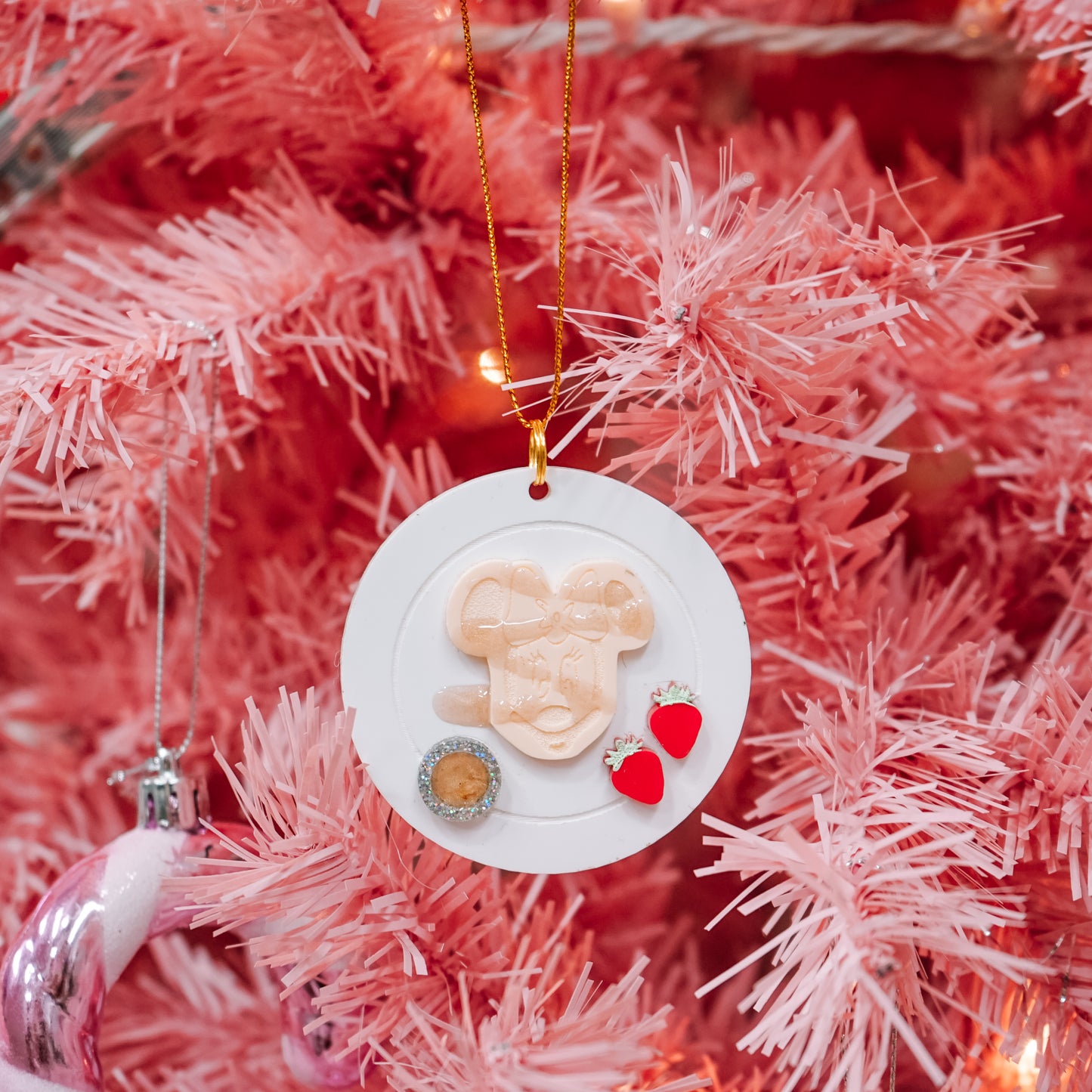 Mouse Waffle Ornament