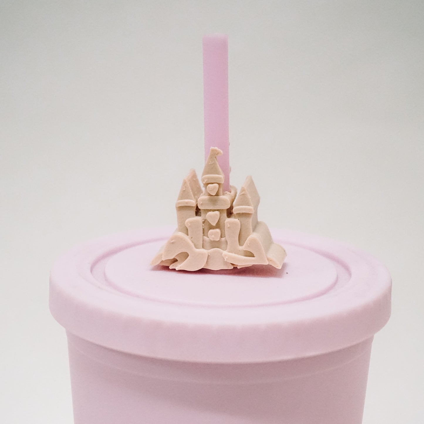 Sand Castle Straw Charm