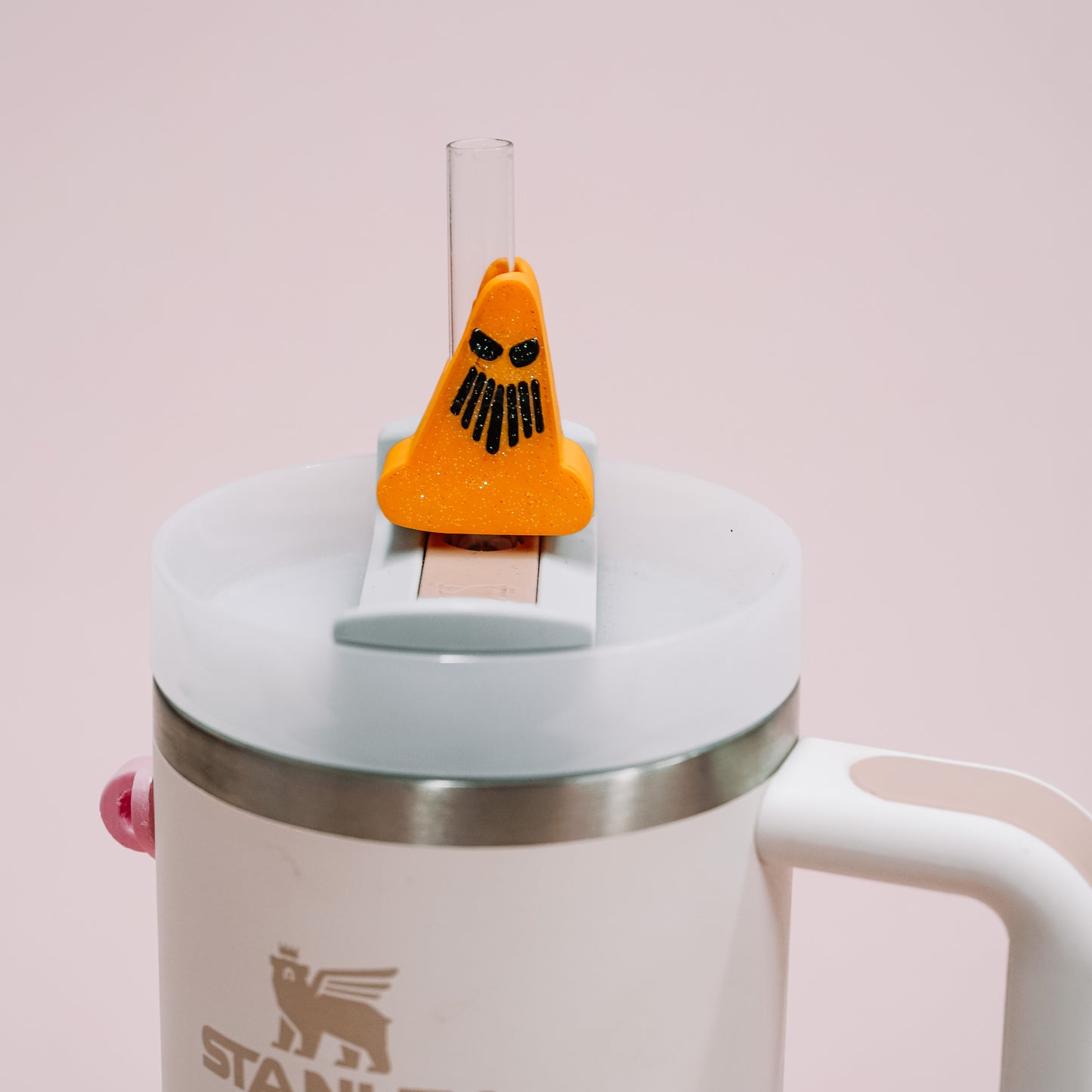Not So Cozy Cone Straw Charm