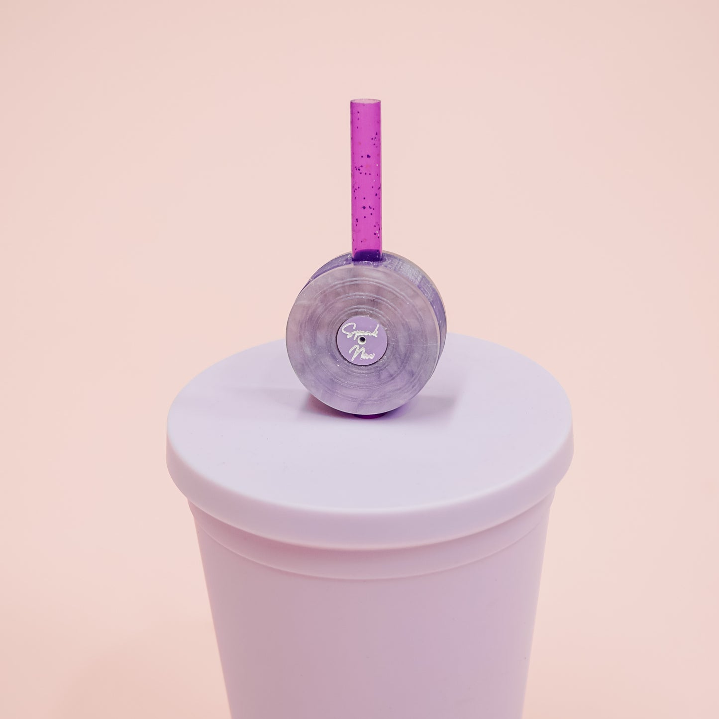 Record Straw Charm