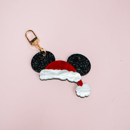 Ears Santa Hat Bag Charm
