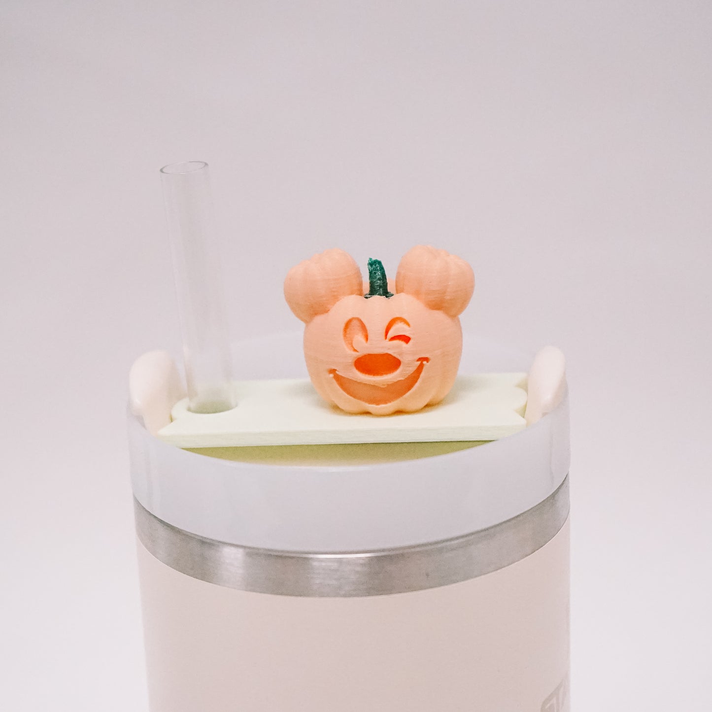 Winking Pumpkin Lid Plate