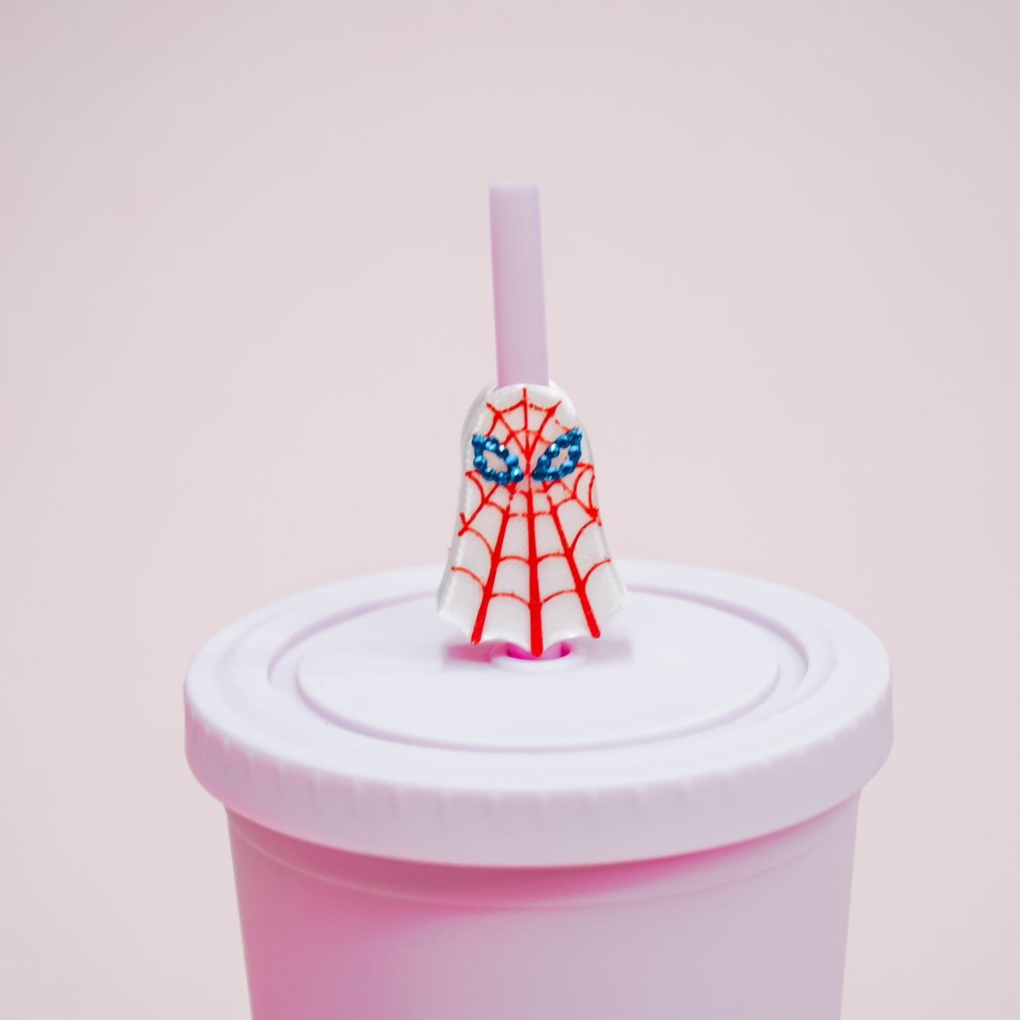 Spidey Ghostie Straw Charm