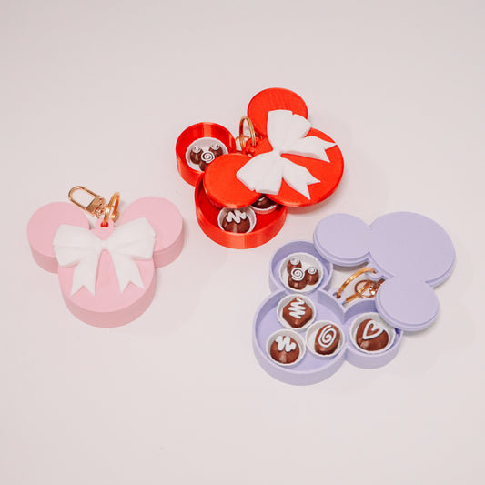 Ears Box of Chocolates Bag Charm
