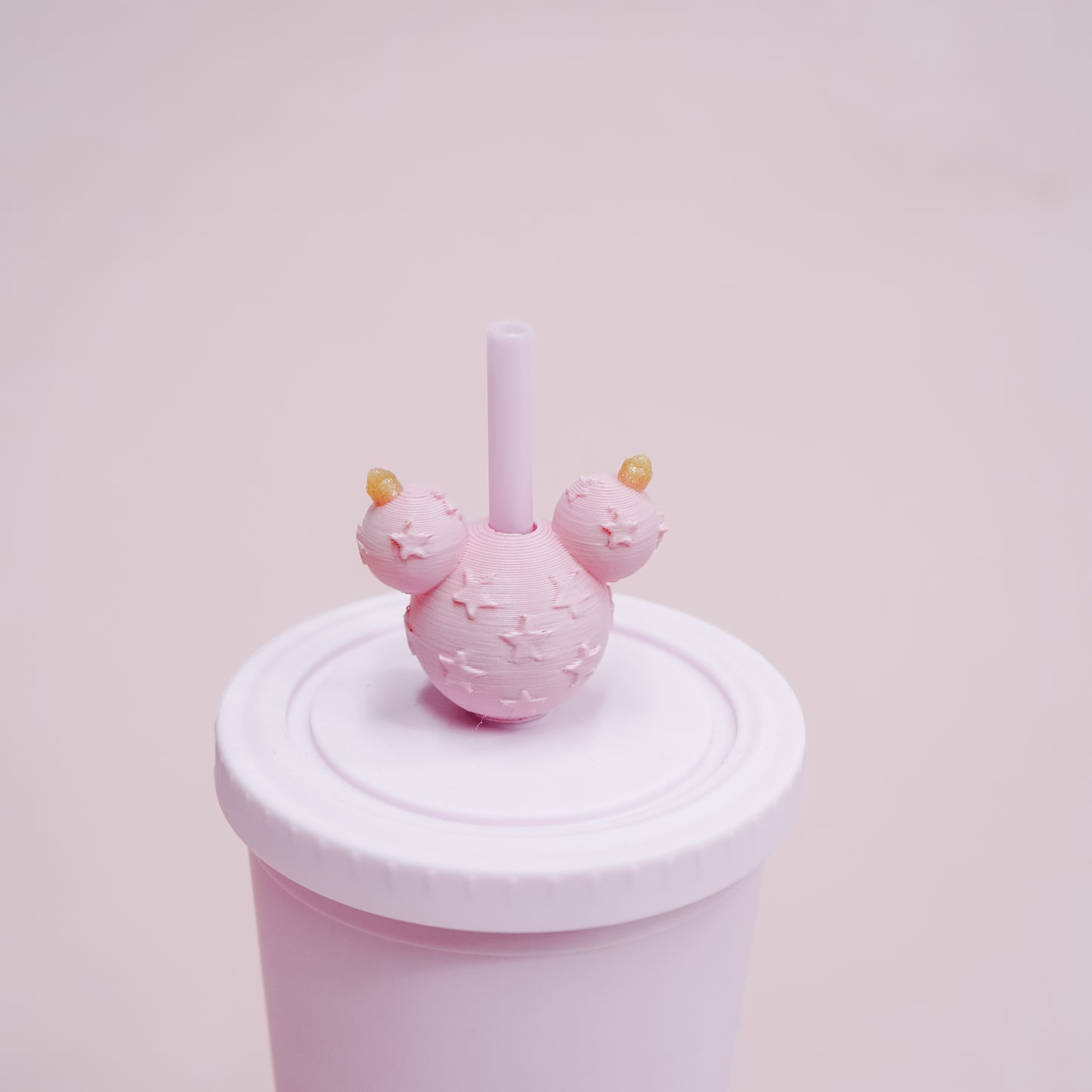 3D Ear Ornament Straw Charm