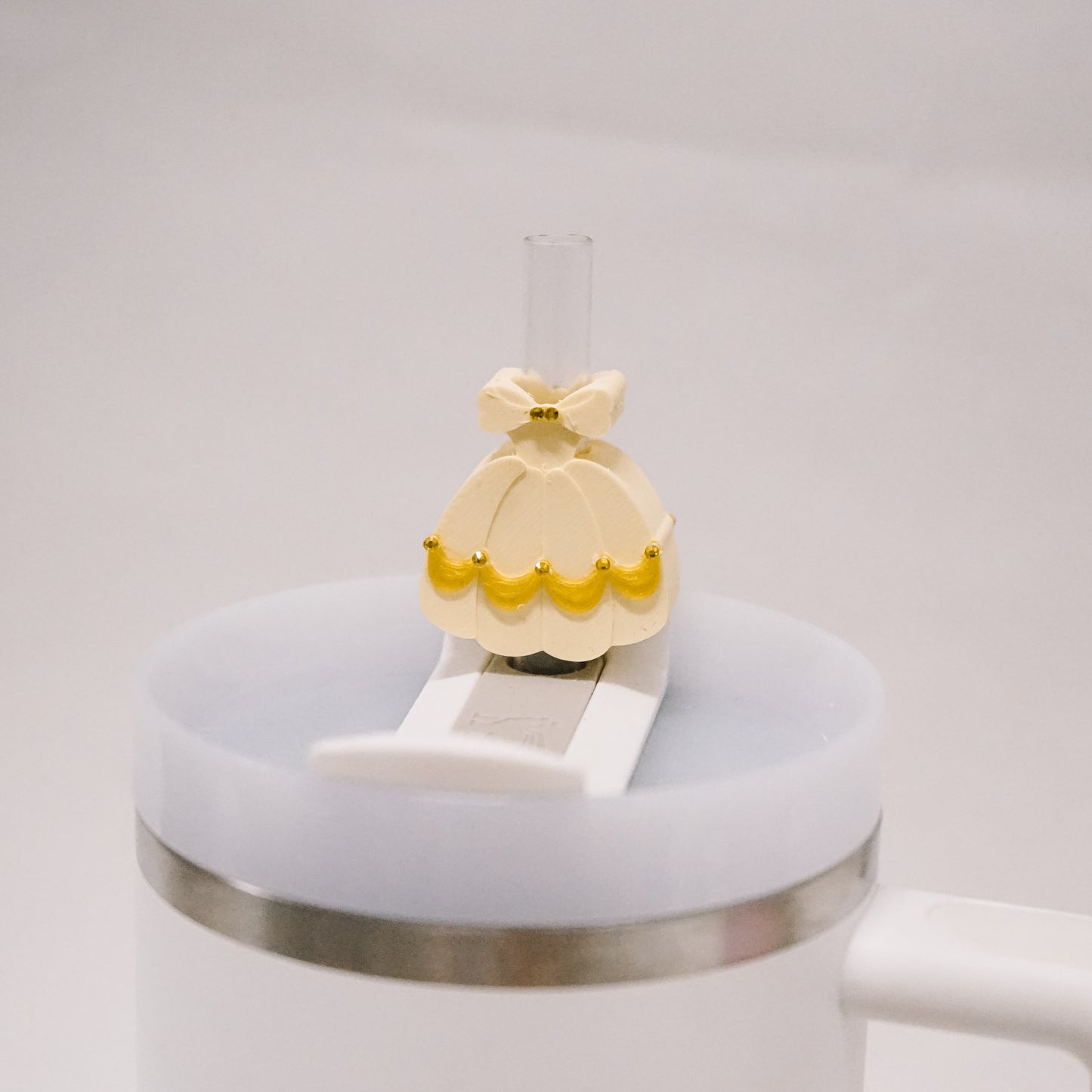 Beast Princess Dress Straw Charm