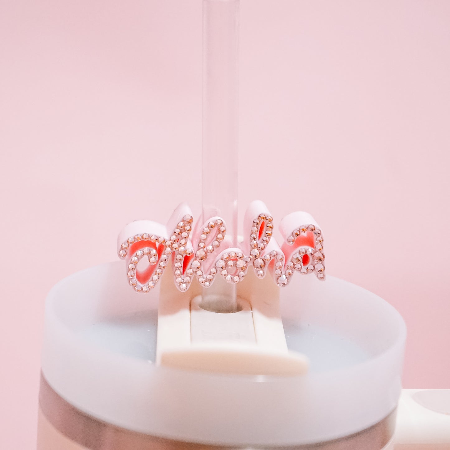 Aloha Straw Charm