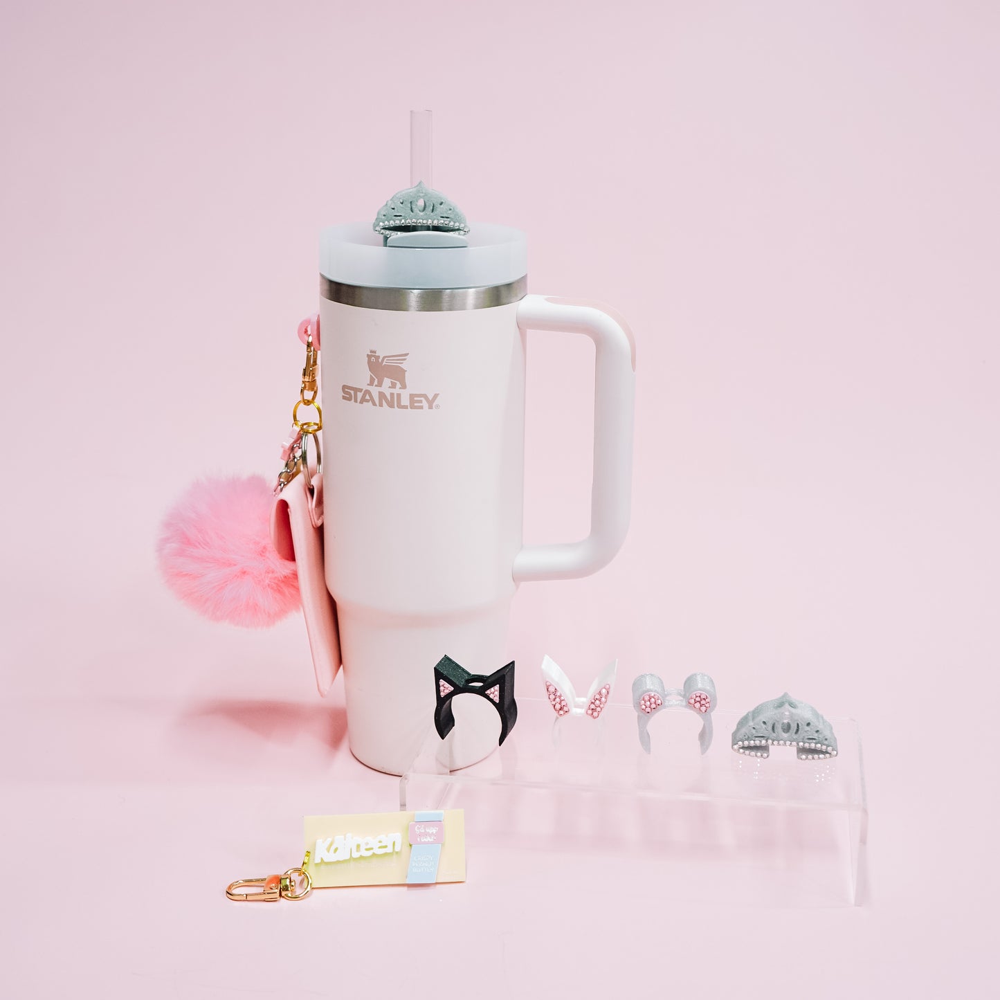 Plastics Straw Charm