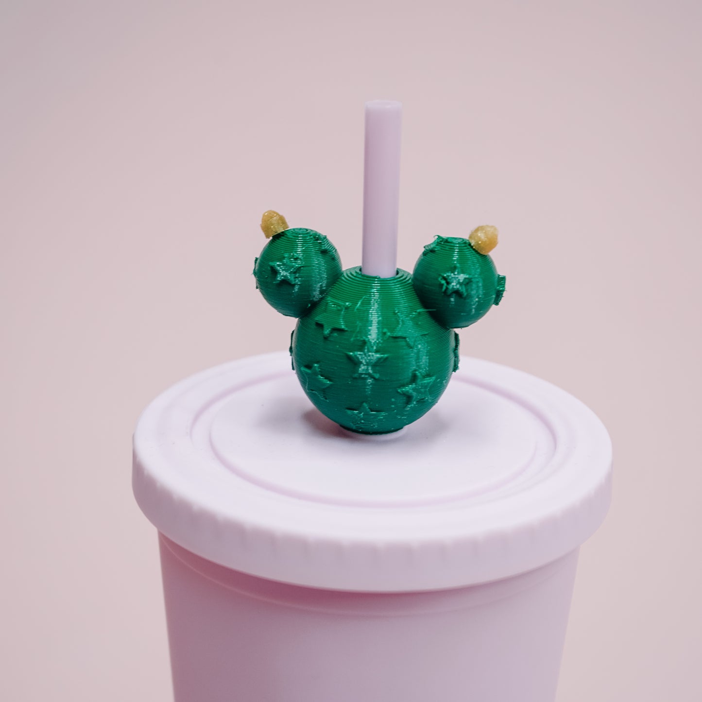 3D Ear Ornament Straw Charm