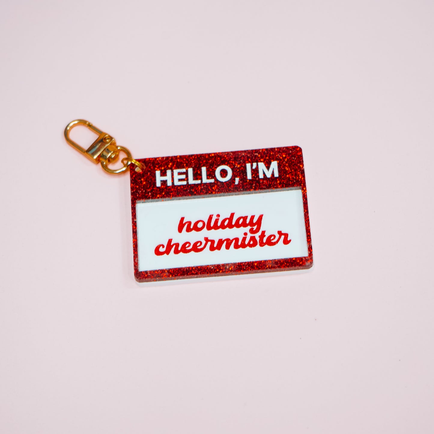 Cheermeister Name Tag Bag Charm