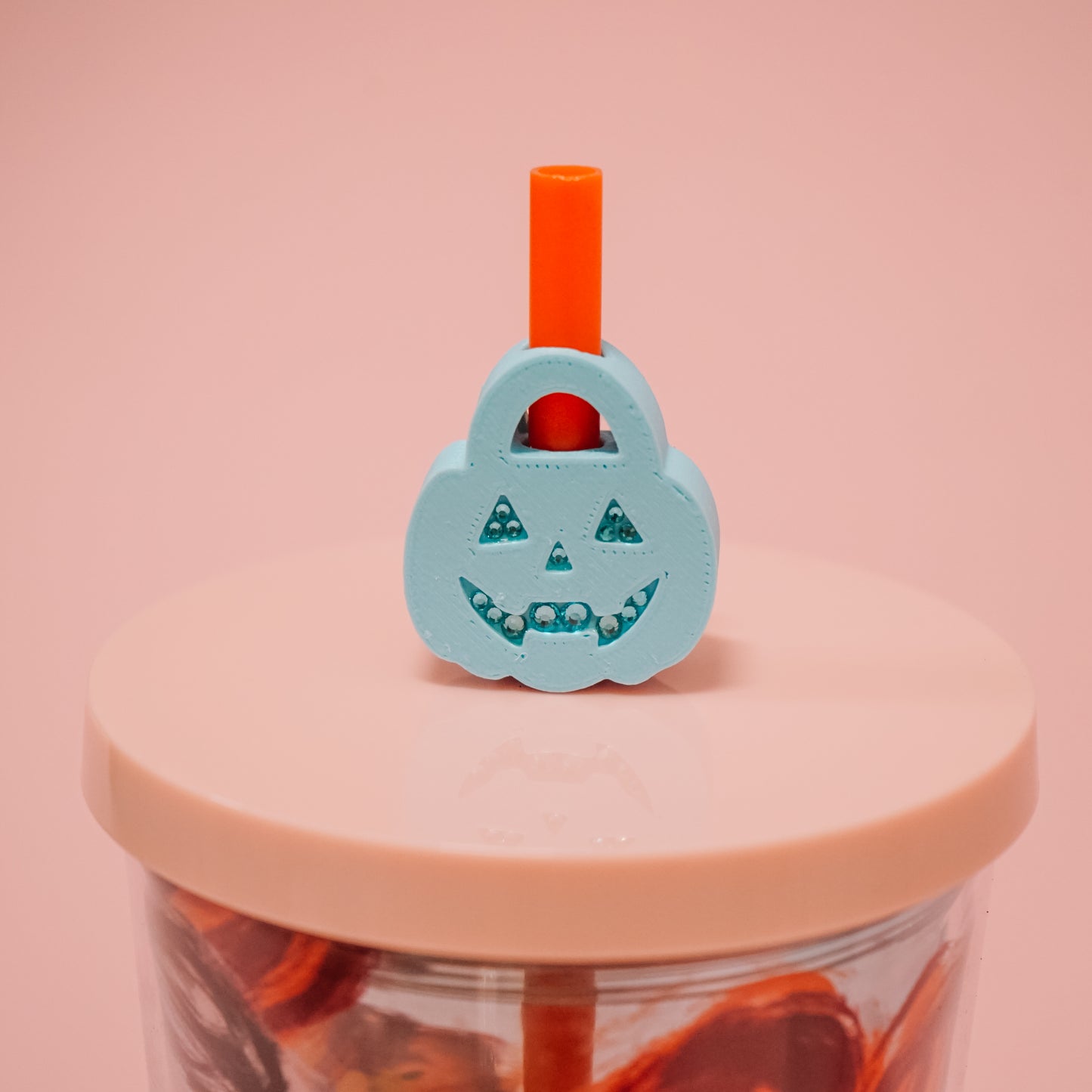 Candy Bucket Straw Charm