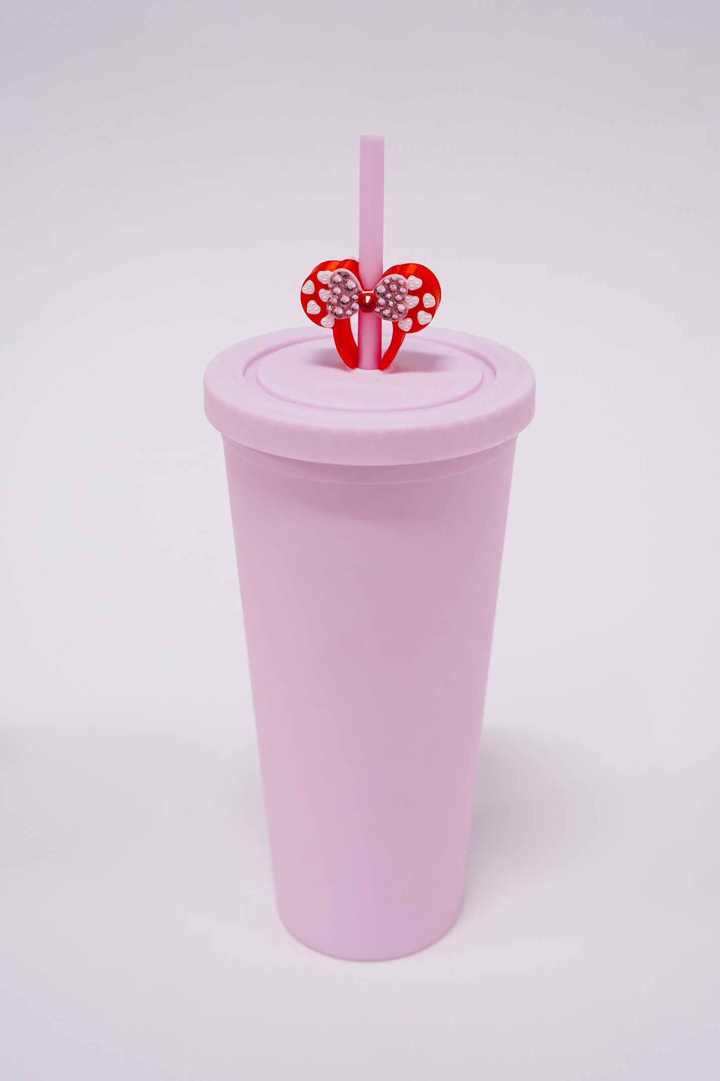 Heart Ears Headband Straw Charm