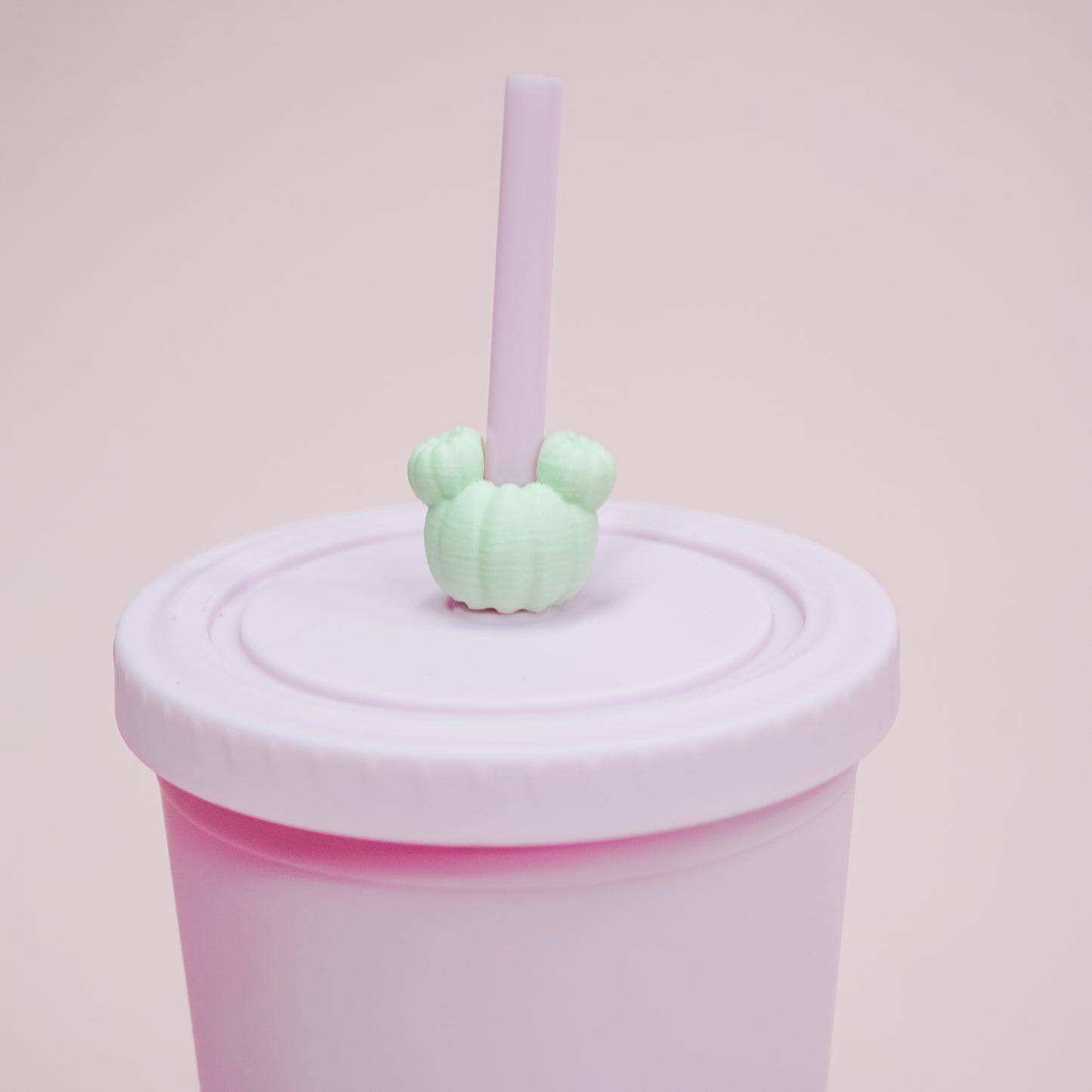 Mini Ears Pumpkin Straw Charm
