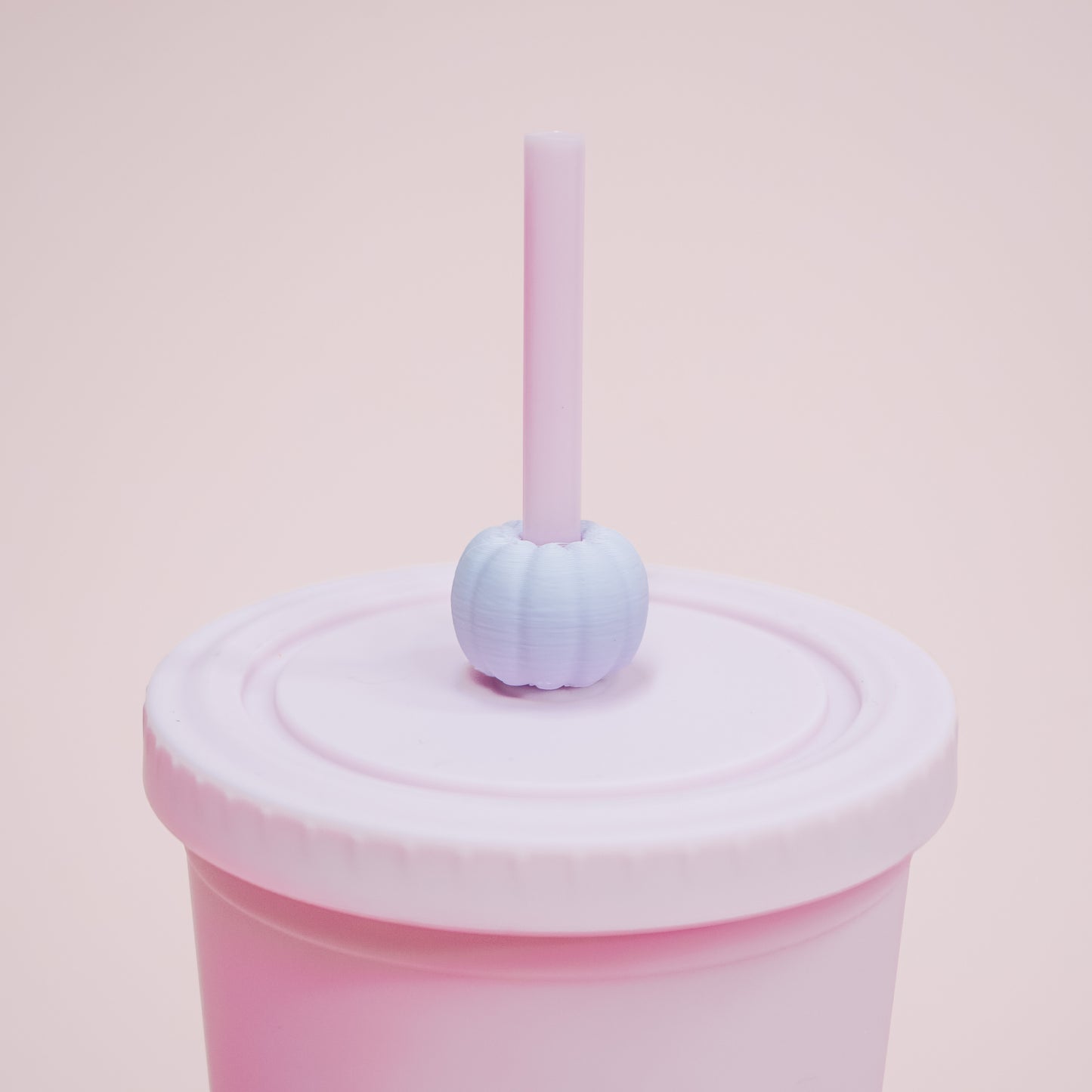 Mini Pumpkin Straw Charm