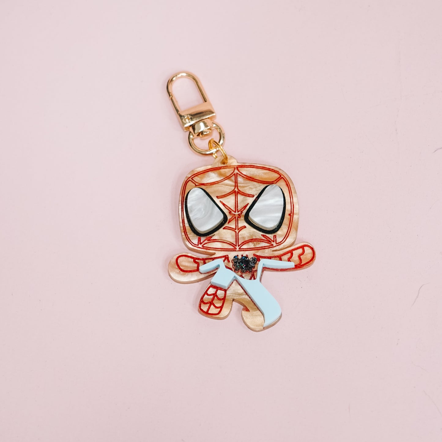 Ginger Spidey Bag Charm