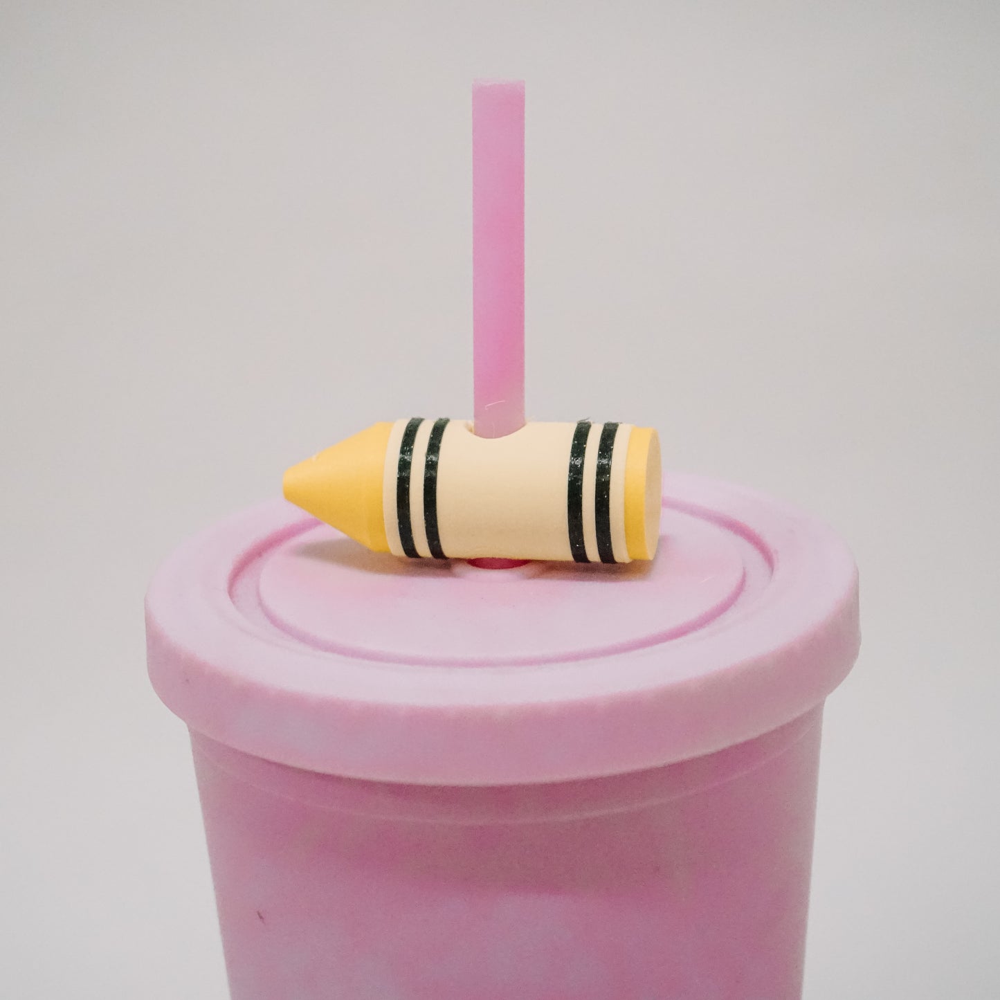 Crayon Straw Charm