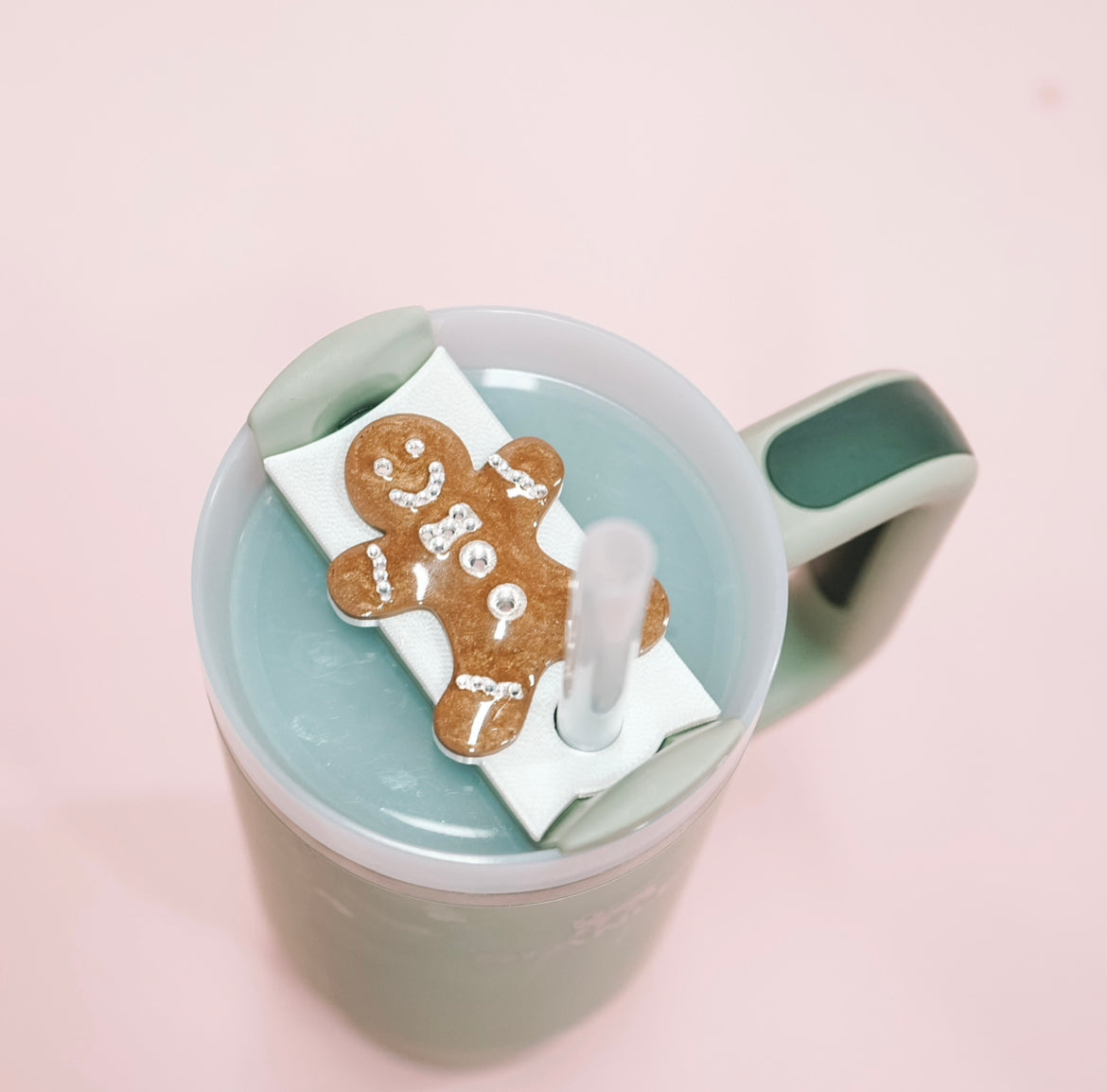Gingerbread Man Lid Plate