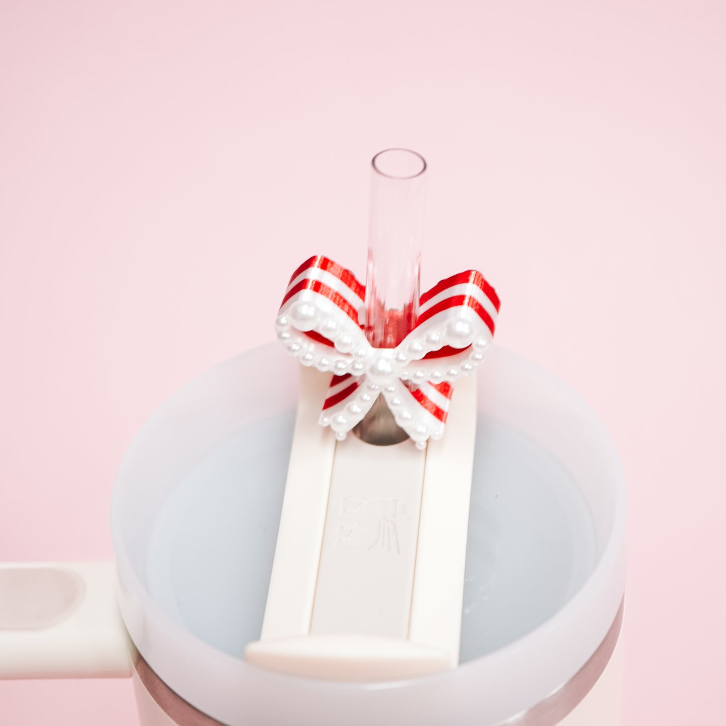 Bow Straw Charm