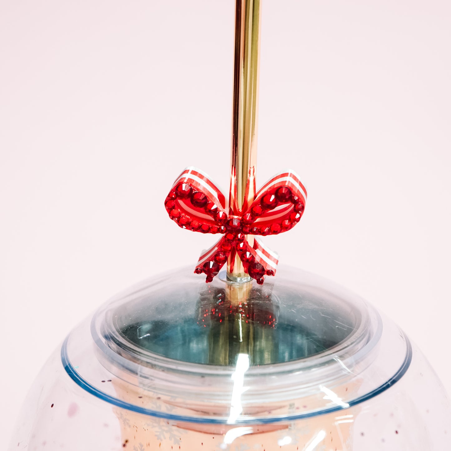 Bow Straw Charm